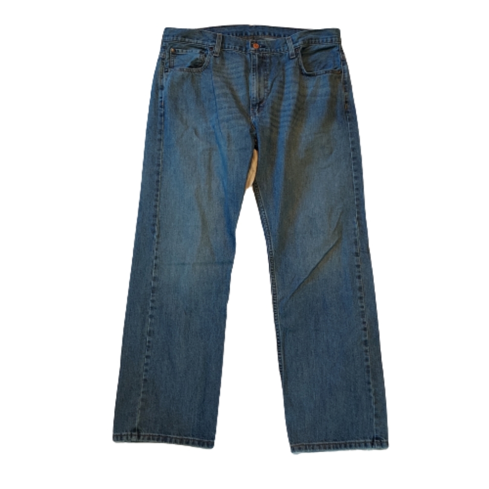 Levi's 569 relaxed fit denim jeans, Men's size 36 x 32, blue